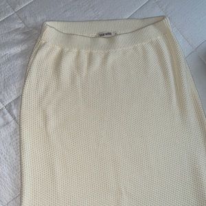 Djerf Avenue Principessa skirt cream